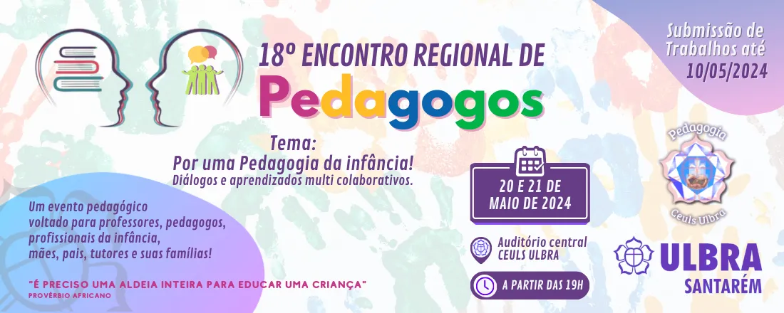 18º Encontro Regional de Pedagogos