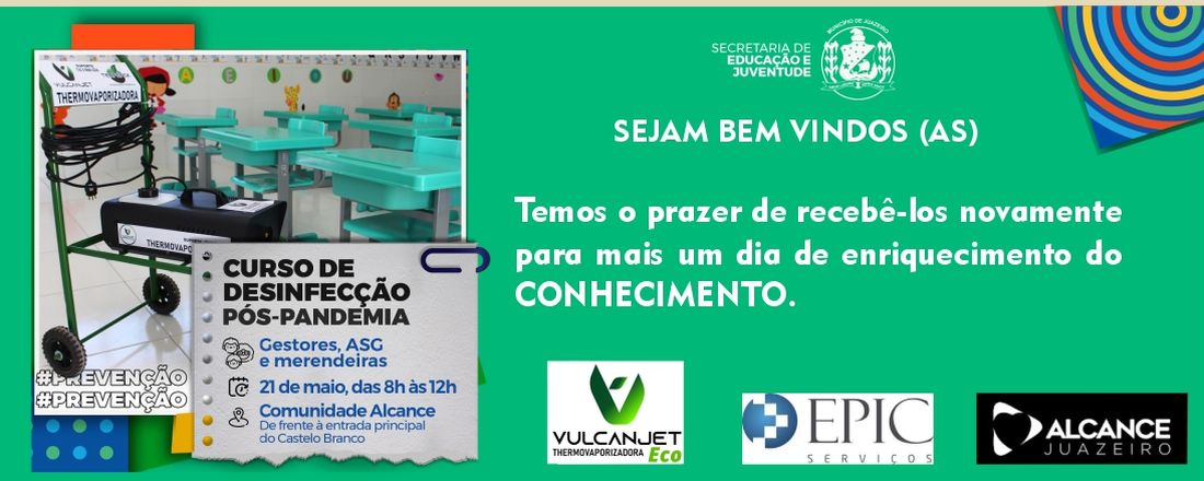 CURSO DE PREVENÇÃO DE ENDEMIAS E EPIDEMIAS NAS ESCOLAS