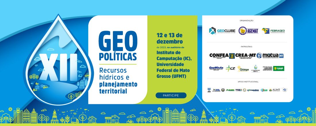 XII Geopolítica: recursos hídricos e planejamento territorial