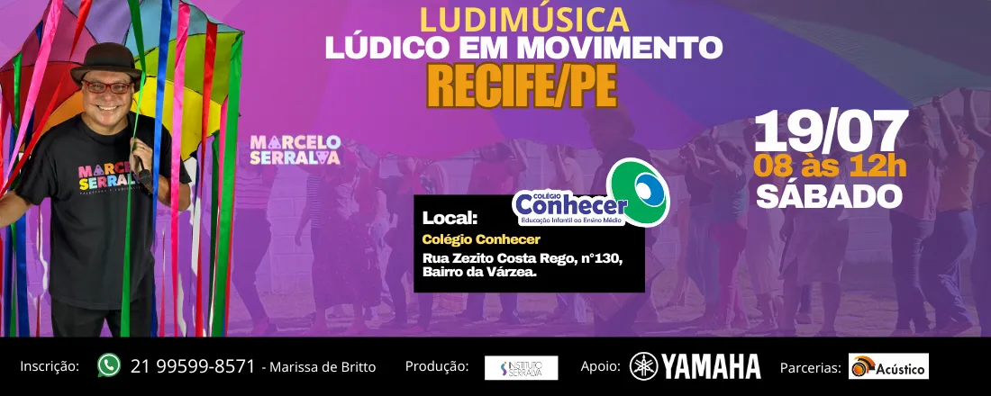 LUDIMSICA 2025 - LÚDICO EM MOVIMENTO EM RECIFE PE