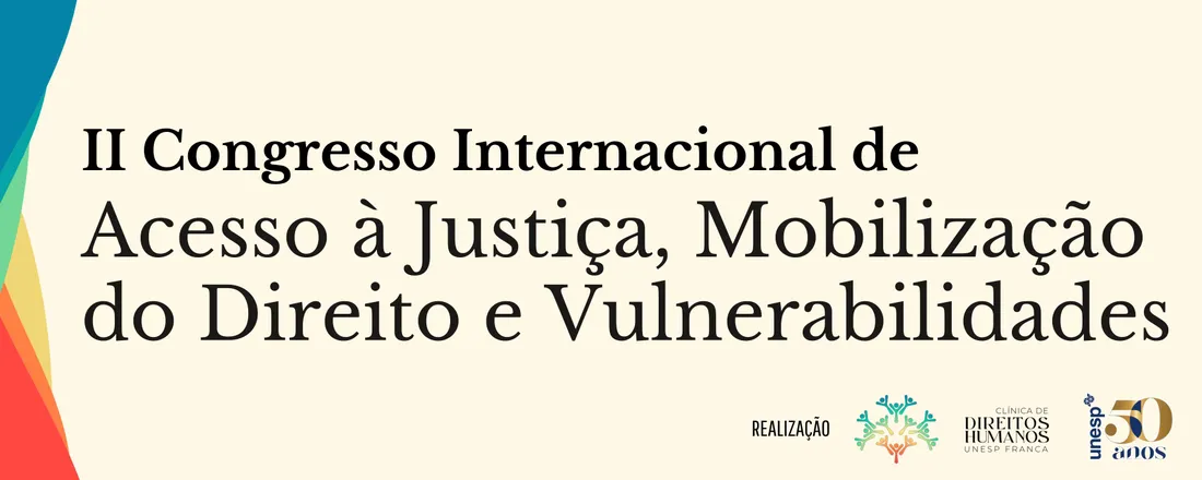 II Congresso Internacional de Acesso à Justiça, Mobilização do Direito e Vulnerabilidades
