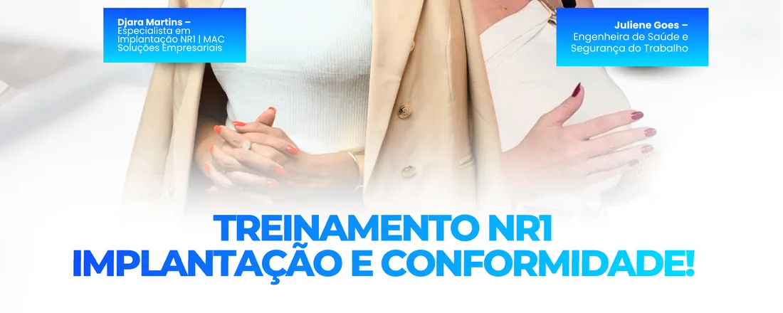 Capacitação NR1 – Implantação e Conformidade em Saúde e Segurança do Trabalho