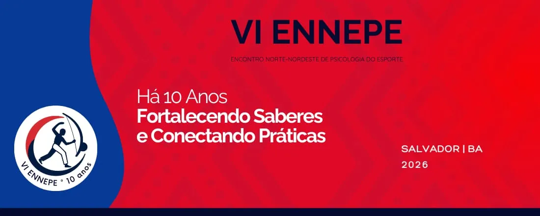 VI Encontro Norte-Nordeste de Psicologia do Esporte
