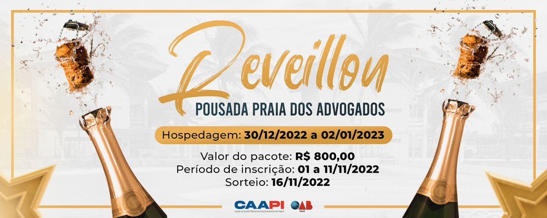 Revéillon Pousada Praia dos Advogados