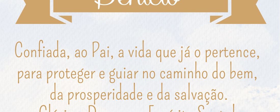 Batizado do Benício