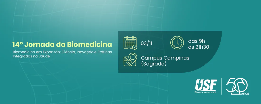 14° Jornada da Biomedicina - Câmpus Campinas Sagrado 2026