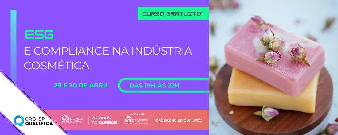 Curso ESG e Compliance na Indústria Cosmética