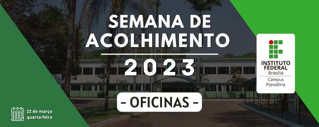 Semana de Acolhimento 2023/1