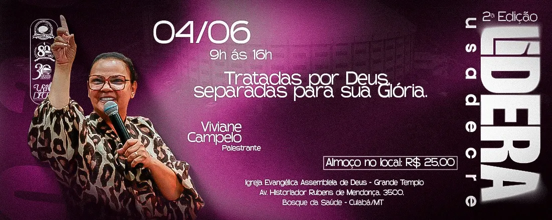 2º Lidera Usadecre 2026 - Palestrante Viviane Campelo/SC