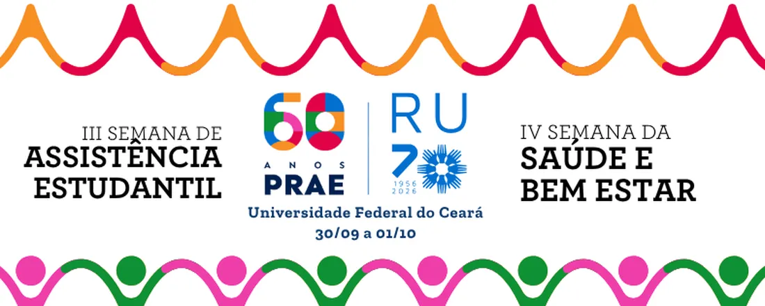 III SEMANA DE ASSISTÊNCIA ESTUDANTIL E IV SEMANA DE SAÚDE E BEM-ESTAR - PRAE/UFC/CAMPUS SOBRAL