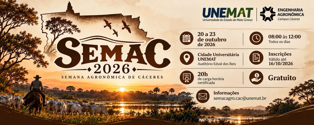 XI Semana da Agronomia de Cáceres (SEMAC 2026)