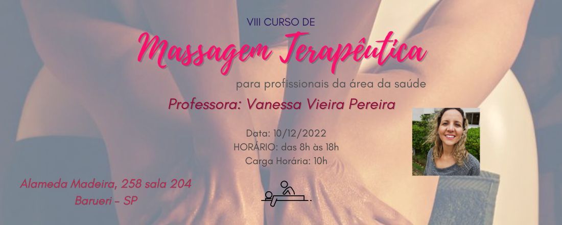 VIII Curso de Massagem Terapêutica