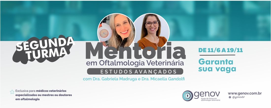 Mentoria em Oftalmologia - Estudos Avançados - Turma 2