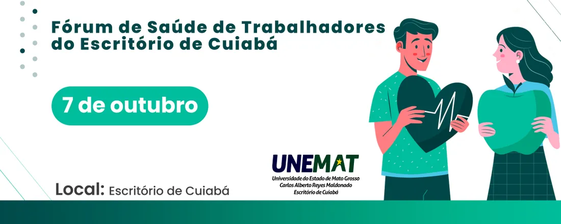 Fórum de Saúde de Trabalhadores do Escritório da UNEMAT de Cuiabá