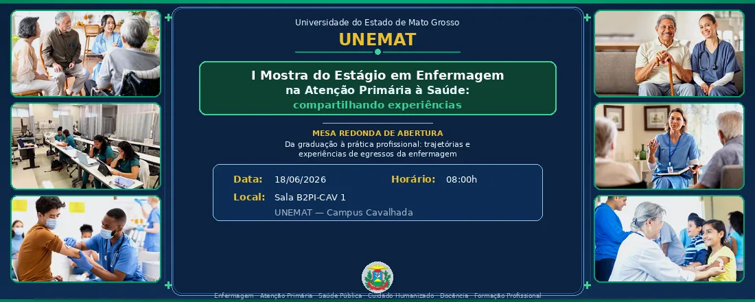 I Mostra do Estágio em Enfermagem na atenção primária à saúde: Compartilhando experiências