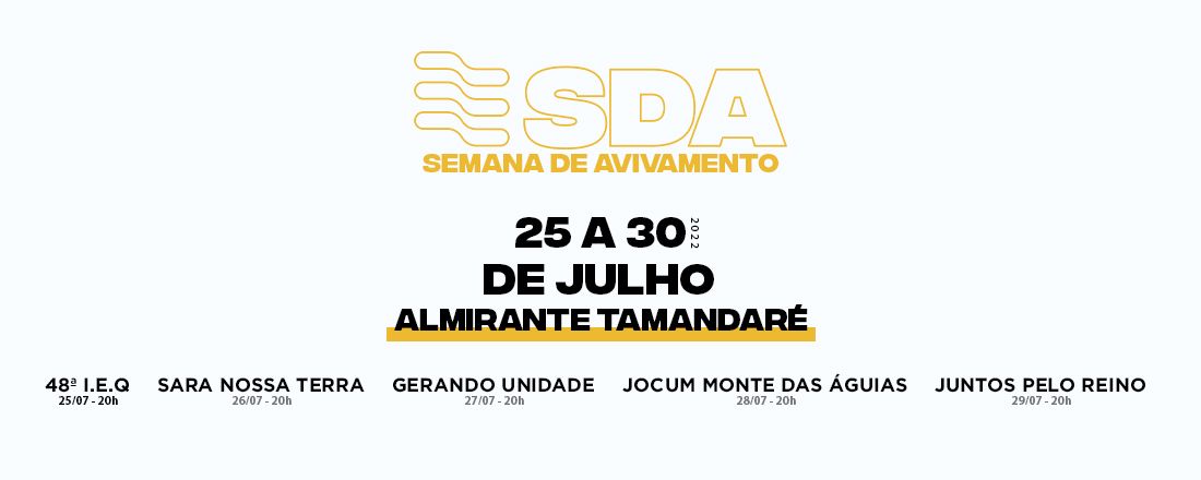 Semana de Avivamento Almirante Tamandaré 2022