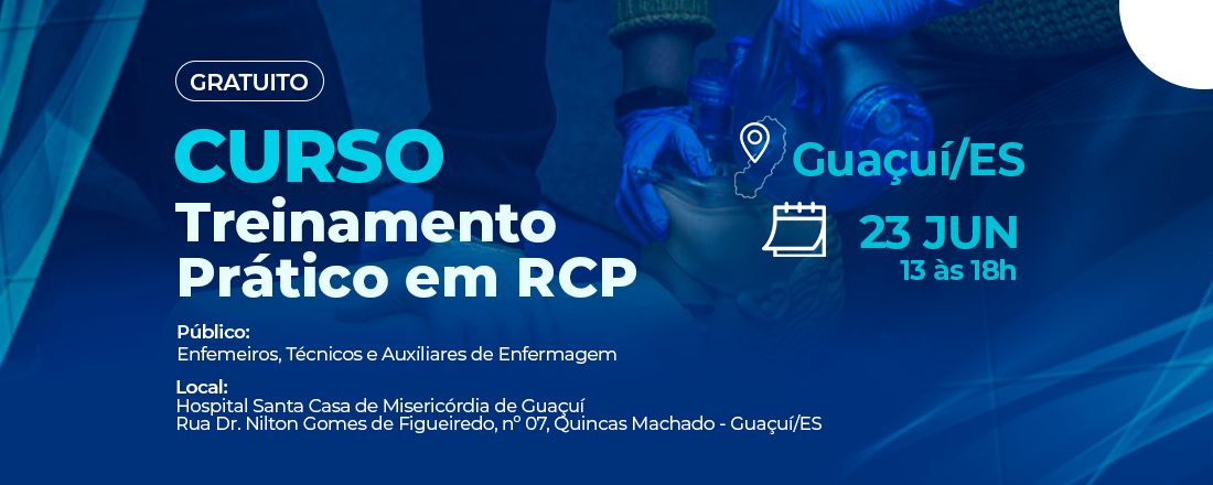 Treinamento prático em RCP - Guaçuí| 23/06/2023