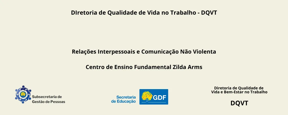 Relações Interpessoais e Comunicação Não Violenta
