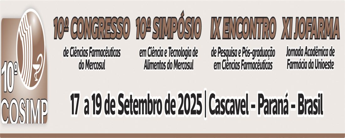 10º COSIMP - IX EPPGCF - XI JOFARMA