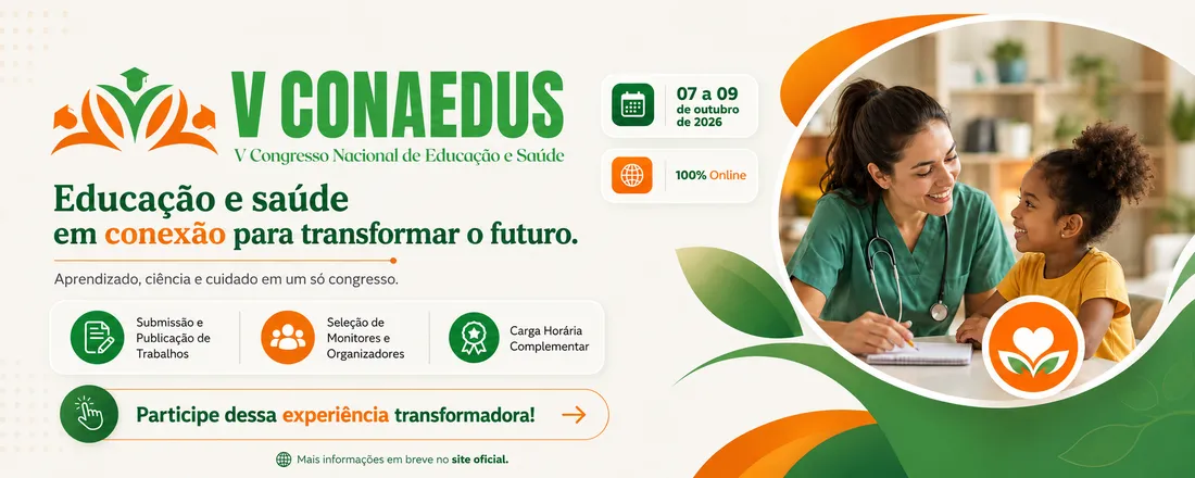 V Congresso Nacional de Educação e Saúde - CONAEDUS