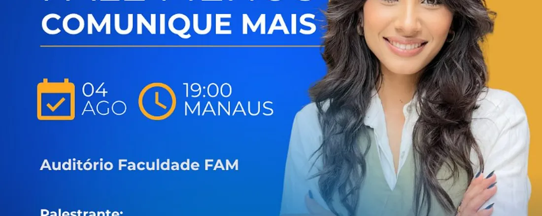 Palestra Fale Menos e Comunique Mais