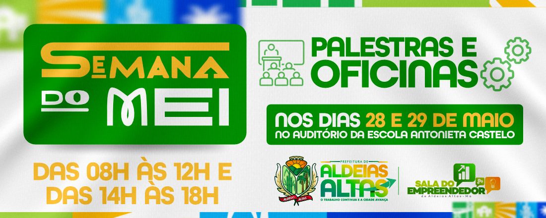 SEMANA DO MEI - ALDEIAS ALTAS
