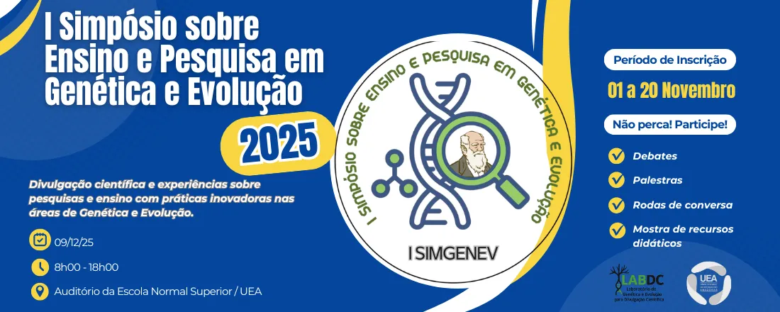 I Simpósio sobre Ensino e Pesquisa em Genética e Evolução