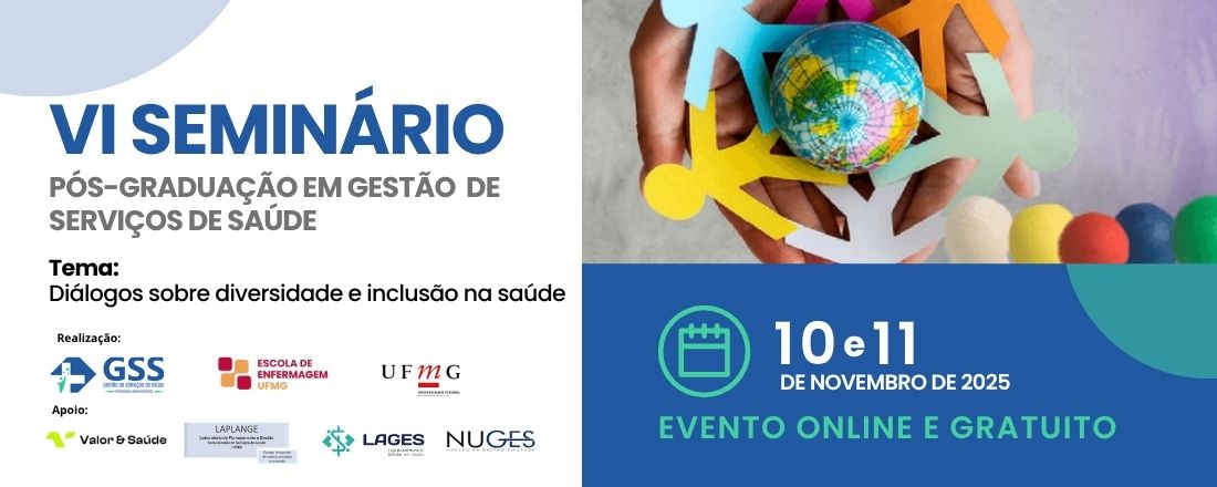VI Seminário da Pós-Graduação em Gestão de Serviços de Saúde