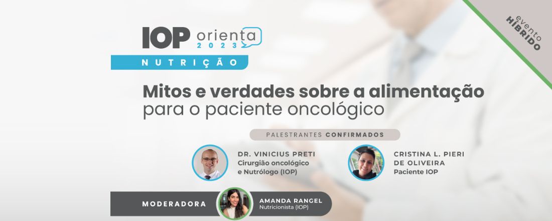 IOP ORIENTA - Nutrição