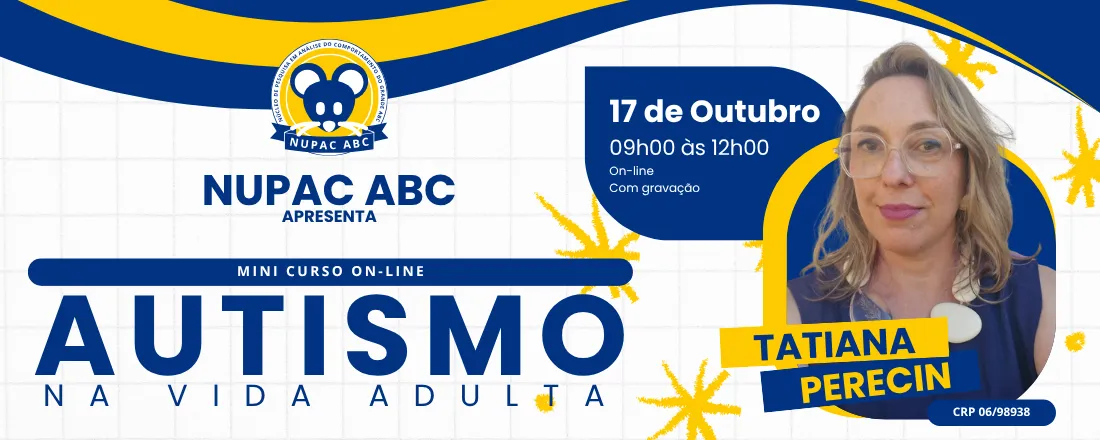 Autismo na Vida Adulta (Mini Curso NUPAC)