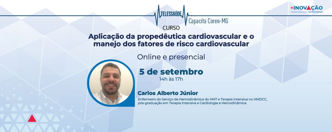 Curso de aplicação da propedêutica cardiovascular e o manejo dos fatores de risco cardiovasculares