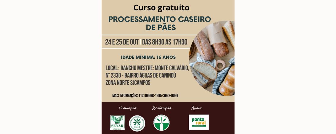 PROCESSAMENTO CASEIRO DE PÃES