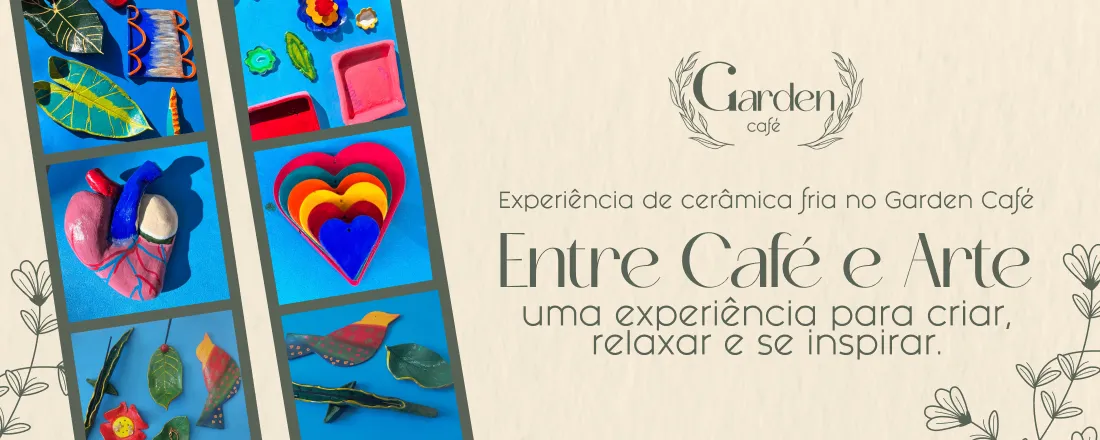 Entre Café e Arte – Experiência de Cerâmica no Garden