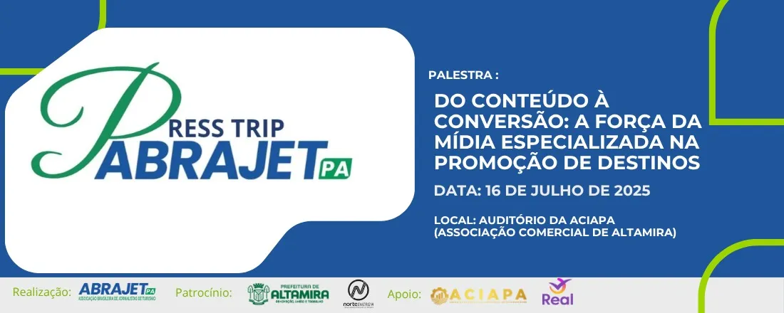 Palestra "Do Conteúdo à Conversão: A Força da Mídia Especializada na Promoção de Destinos"