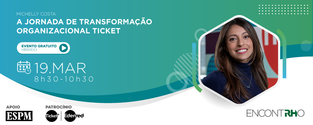 EncontRHo - A Jornada de transformação organizacional Ticket