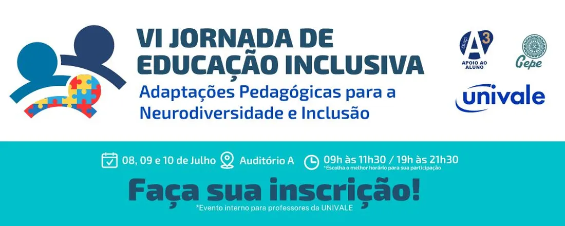 VI JORNADA DE EDUCAÇÃO INCLUSIVA