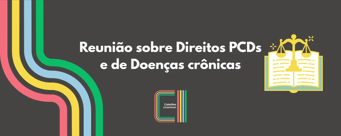 Direitos PCDs e de pessoas com doenças crônicas - 2 Reunião Coletivo (In)visível