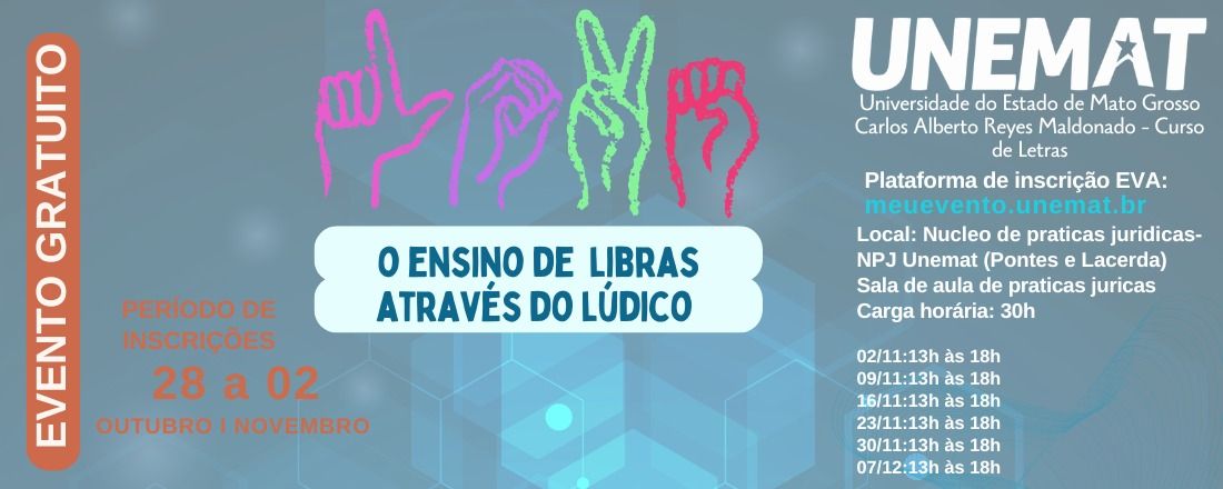 O Ensino de Libras através do Lúdico