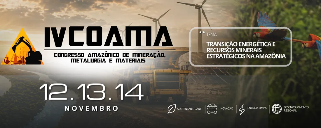 IV Congresso Amazônico de Mineração, Metalurgia e Materiais