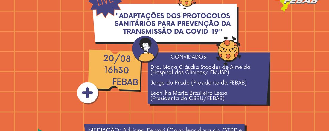 Adaptações dos protocolos sanitários para prevenção da transmissão da COVID-19