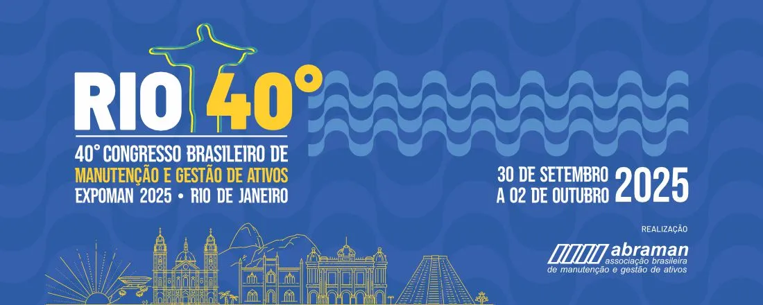 40º CBMGA - Congresso Brasileiro de Manutenção e Gestão de Ativos
