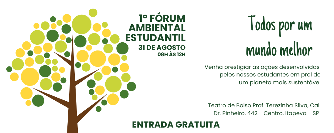 1º Fórum Ambiental Estudantil