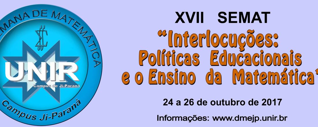 XVII Semana da Matemática