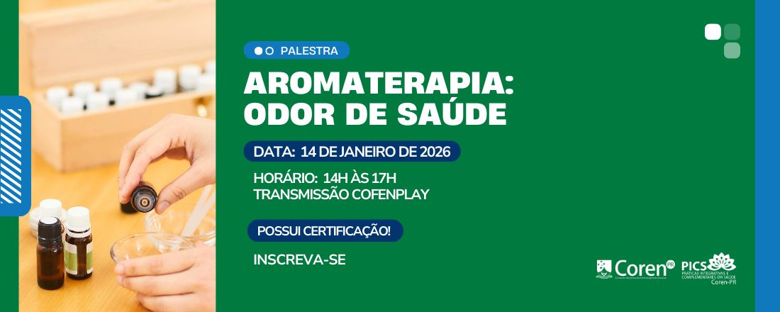 Aromaterapia: Odor de Saúde ONLINE