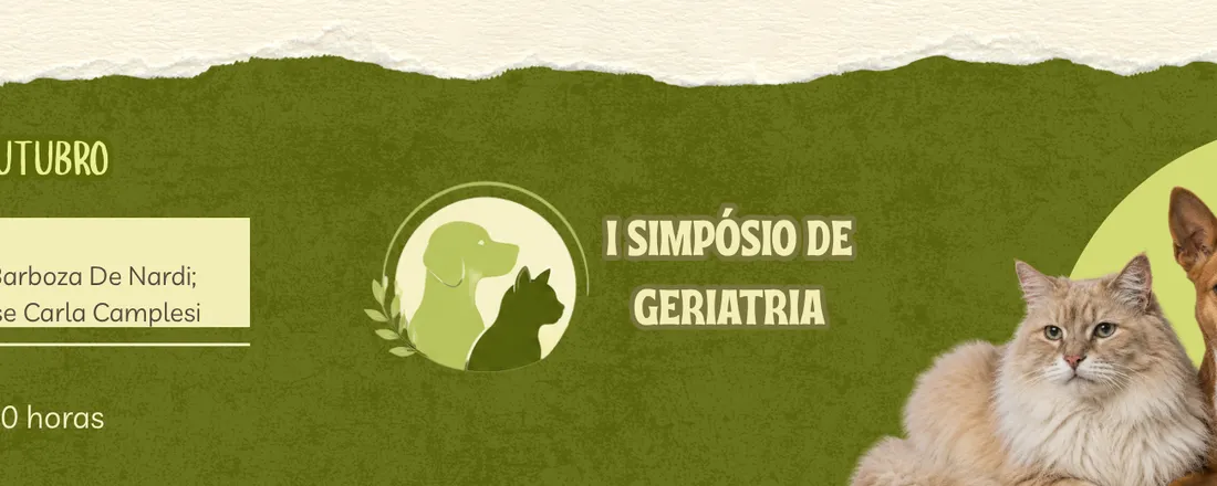 I Simpósio de Geriatria Veterinária