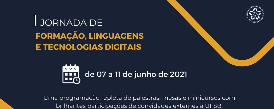 I Jornada de Formação, Linguagens e Tecnologias Digitais