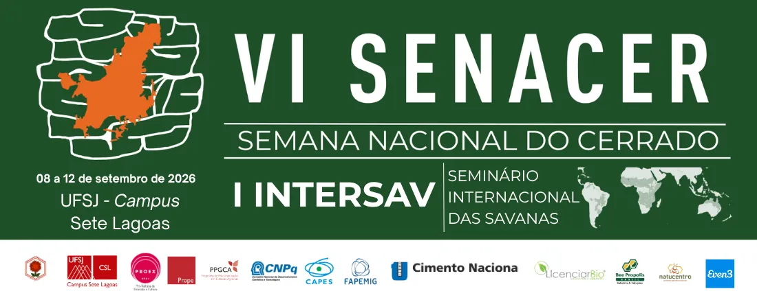 VI SEMANA NACIONAL DO CERRADO – UFSJ: Mulheres, Saberes e Conservação das Savanas Mundiais