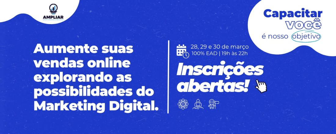 Curso aumente suas vendas online explorando as possibilidades do Marketing Digital