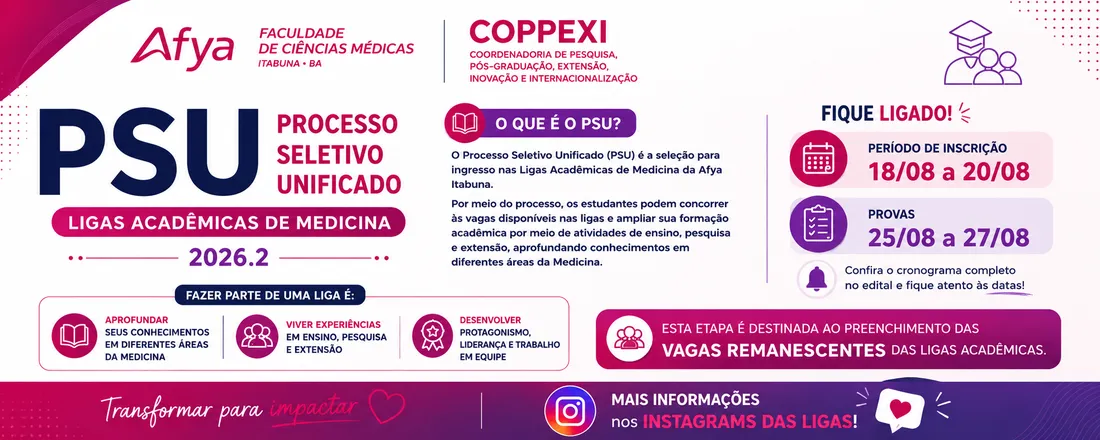 PSU - Vagas remanescentes