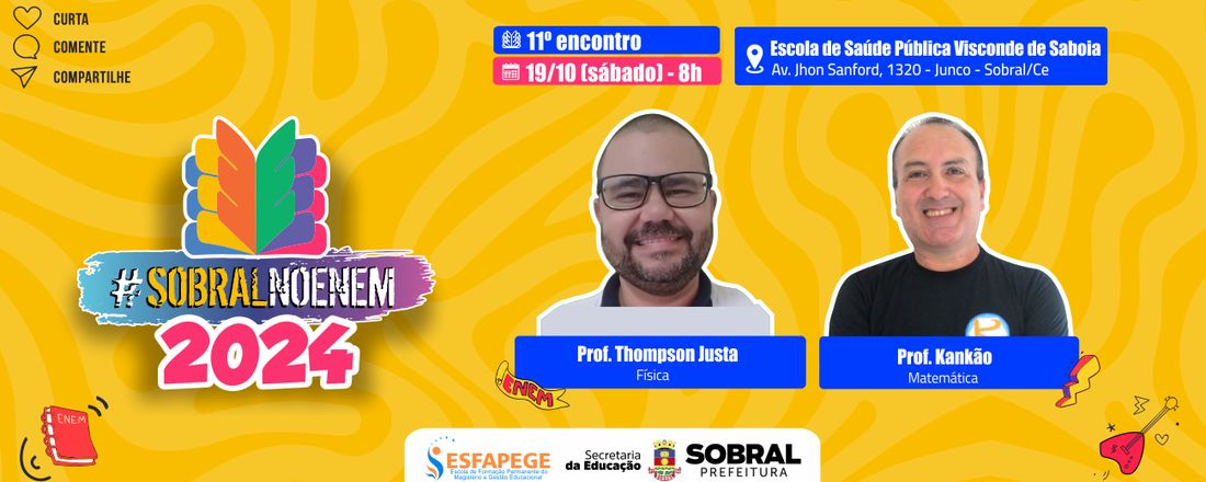 11º Encontro do #SobralNoEnem 2024